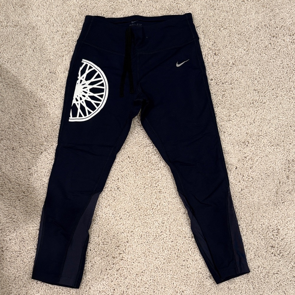 Nike Navy Blue SoulCycle Montauk Leggings